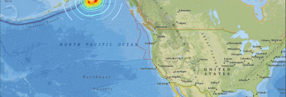 Sismo  de 7.9 sacude Alaska, se han iniciado evacuaciones.