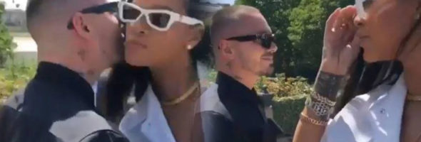 J Balvin conoció a Rihanna y ella reaccionó de una manera muy fría