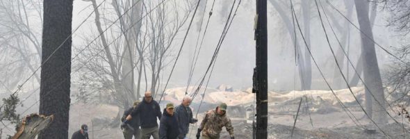 El incendio Forestal de California que no da tregua a los habitantes